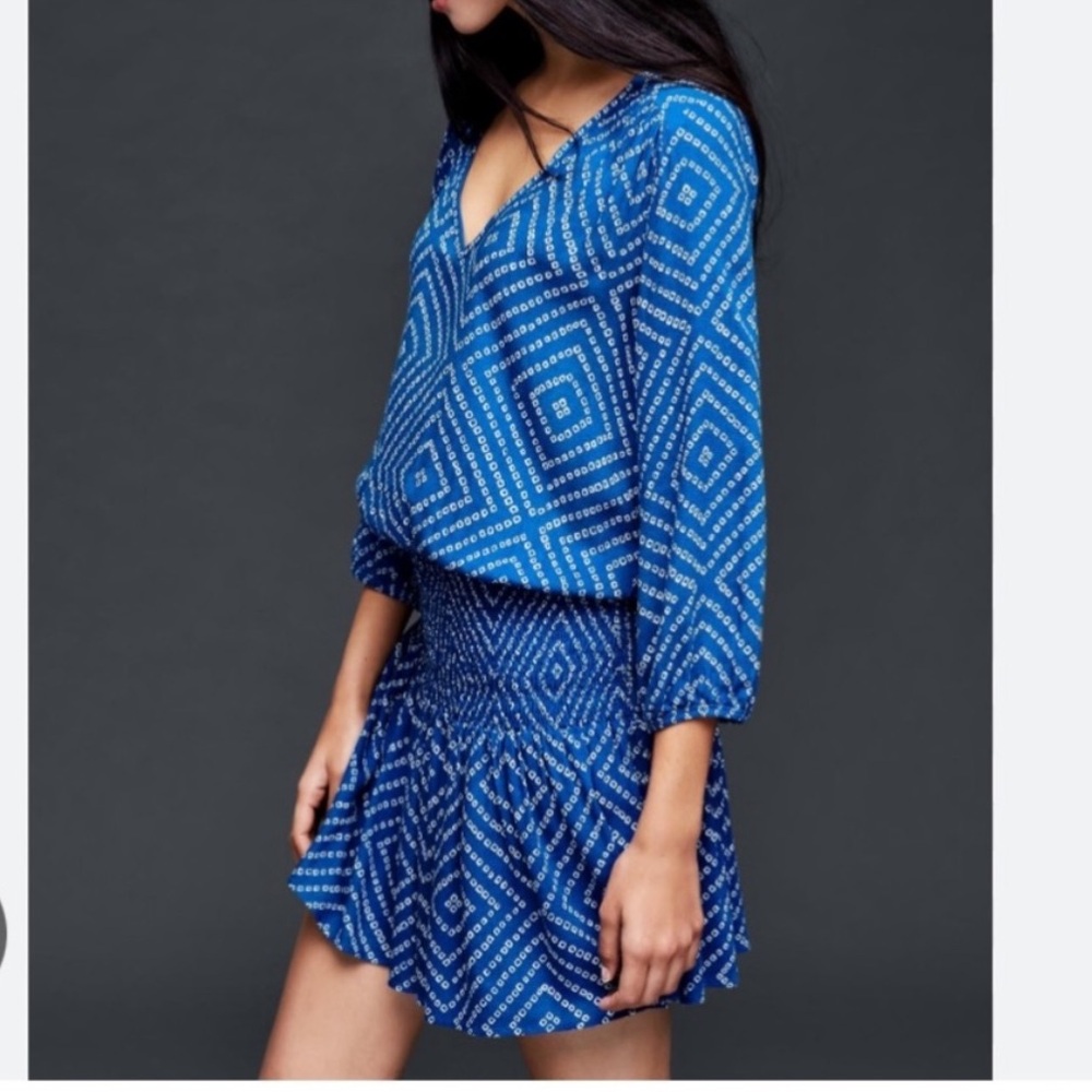 GAP PRINT SMOCK DRESS - Picture 4 of 14